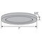 Access Lighting ModPLUS, Dual Voltage LED Flush Mount, Chrome Finish, Acrylic Lens Acrylic 20836LEDD-CH/ACR - alternate 3